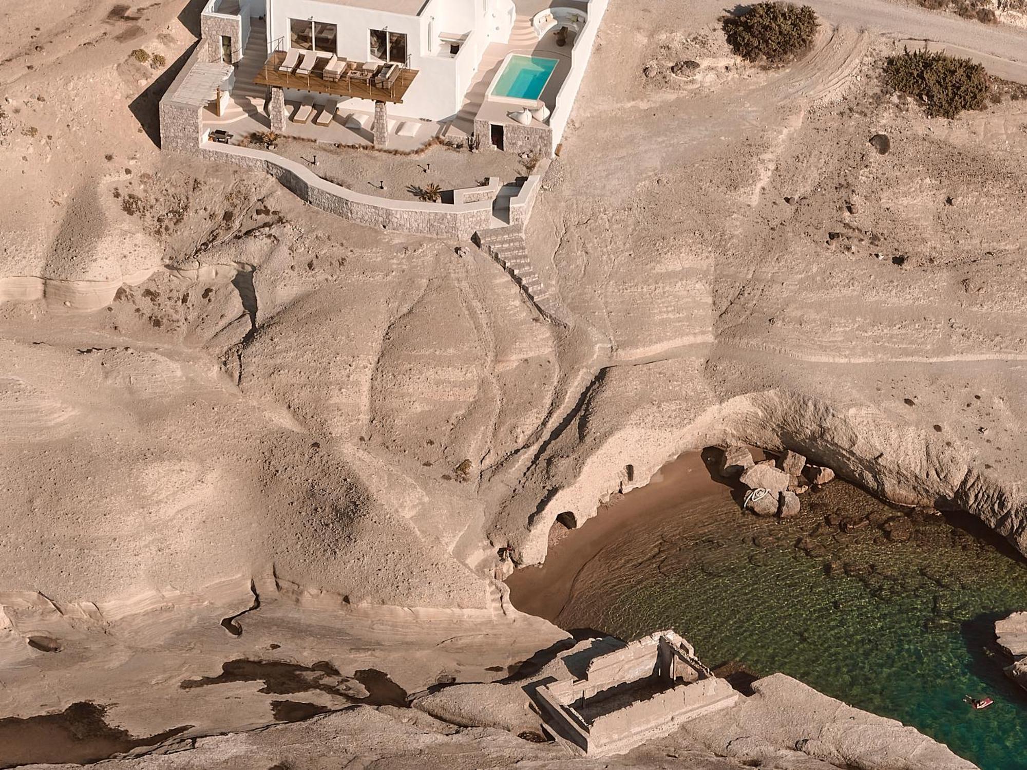 Infinity Villa Milos Pachaina Eksteriør billede