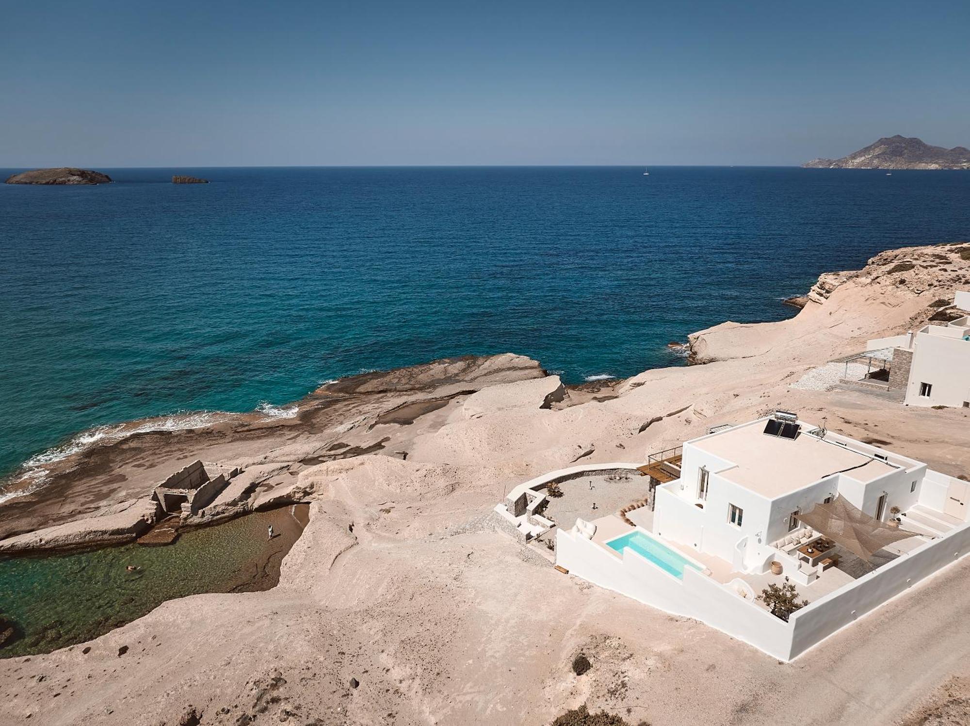 Infinity Villa Milos Pachaina Eksteriør billede